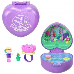 Figurki polly pocket zestaw z pierścionkiem, wróżka