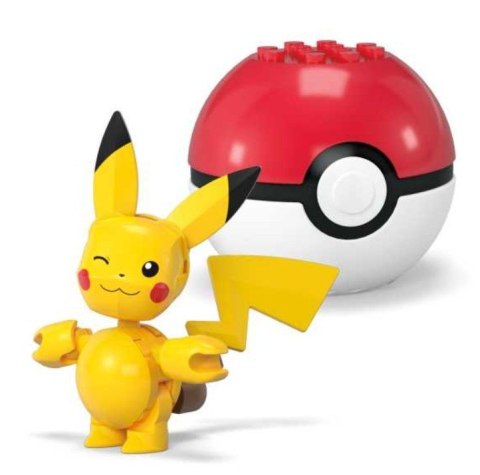 Klocki mega pokemon pokeball pikachu i ditto 42 elementy Klocki mega pokemon pokeball pikachu i ditto 42 elementy