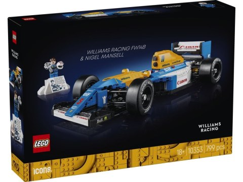 10353 - LEGO Icons - Williams Racing FW14B i Nigel Mansell 10353 - LEGO Icons - Williams Racing FW14B i Nigel Mansell