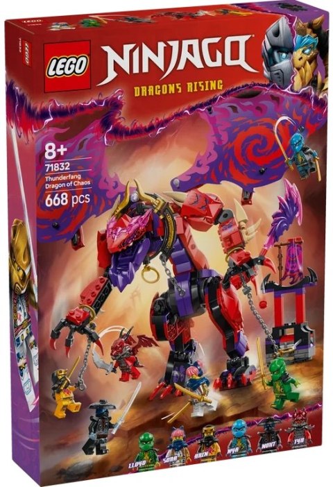 71832 - LEGO Ninjago - Smok chaosu Kiełogrzmot 71832 - LEGO Ninjago - Smok chaosu Kiełogrzmot