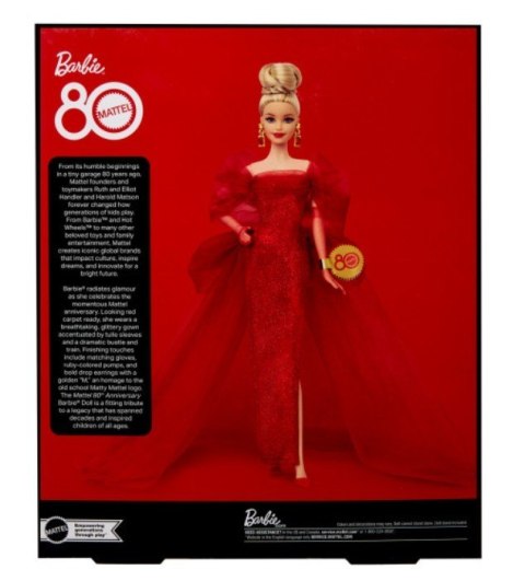 Lalka barbie signature 80-lecie kolekcjonerska Lalka barbie signature 80-lecie kolekcjonerska