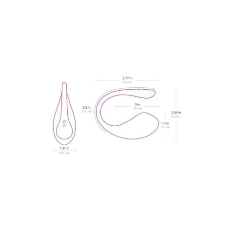 Lovense - Lush 3 Vibrating Egg Lovense - Lush 3 Vibrating Egg