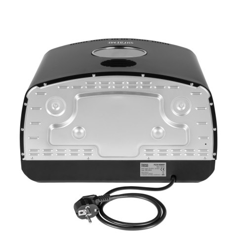 Piec do pizzy SUPREME ELITE 2200 W, 450 stopni, dwie grzałki, okno, LED, 33 cm, różna programy pieczenia Piec do pizzy SUPREME ELITE 2200 W, 450 stopni, dwie grzałki, okno, LED, 33 cm, różna programy pieczenia
