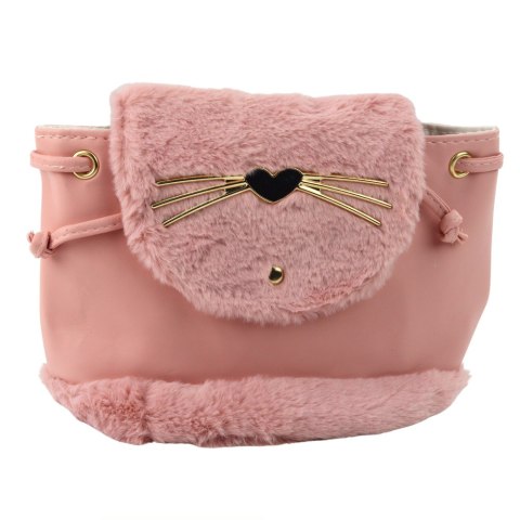 Plecak Dziecięcy Pluszowy Uszy Regulowany Pasek Różowy 22cm 4L Plecak Dziecięcy Pluszowy Uszy Regulowany Pasek Różowy 22cm 4L