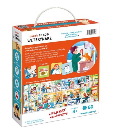 Puzzle co robi weterynarz Puzzle co robi weterynarz