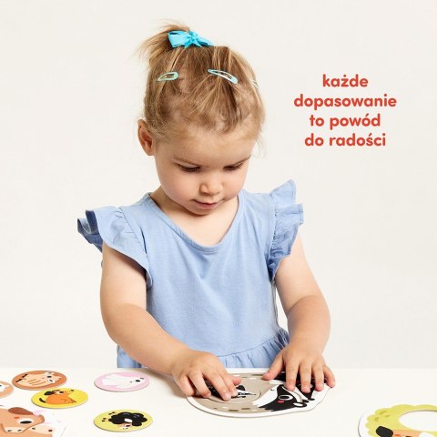 Układanka pierwsze puzzle - rodzinki Układanka pierwsze puzzle - rodzinki