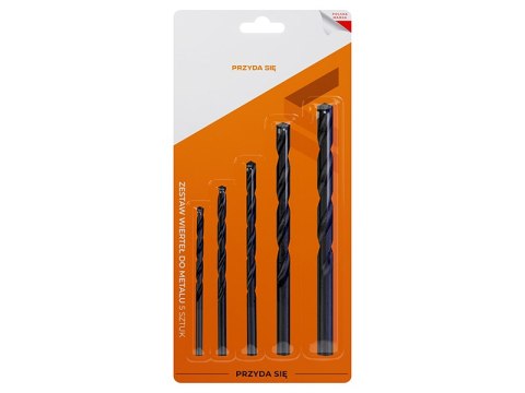 67-111# Zestaw wierteł hss 4-10 mm 5szt 67-111# Zestaw wierteł hss 4-10 mm 5szt