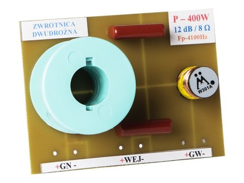 8818# Zwrotnica głośnikowa dwudrożna 400w/8ohm 8818# Zwrotnica głośnikowa dwudrożna 400w/8ohm