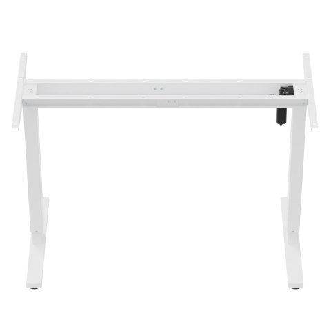 Biurko elektryczne regulacja wys. Ergo Office, max wys. 1160mm, max - 80 kg, bez blatu do pracy stojąco siedzącej, białe, ER-400 Biurko elektryczne regulacja wys. Ergo Office, max wys. 1160mm, max - 80 kg, bez blatu do pracy stojąco siedzącej, białe, ER-400