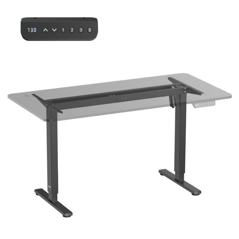 Biurko elektryczne regulacja wys. Ergo Office, max wys. 1160mm, max - 80 kg, bez blatu do pracy stojąco siedzącej, czarne, ER-40 Biurko elektryczne regulacja wys. Ergo Office, max wys. 1160mm, max - 80 kg, bez blatu do pracy stojąco siedzącej, czarne, ER-40