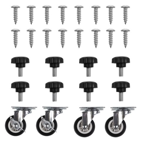 Podstawa pod pralkę ruchoma Maclean, blokada kółek, szer. 700-900mm, uniwersalna, do 200kg, MC-119 B Podstawa pod pralkę ruchoma Maclean, blokada kółek, szer. 700-900mm, uniwersalna, do 200kg, MC-119 B