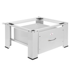 Podstawa pod pralkę / suszarkę z szufladą Maclean, max. obciążenie 150kg, biała, MC-117 W