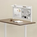 Przegroda biurkowa / organizer Ergo Office, max. obciążenie 10kg, biała tablica, szerokość 1116mm, biała, ER-301 W