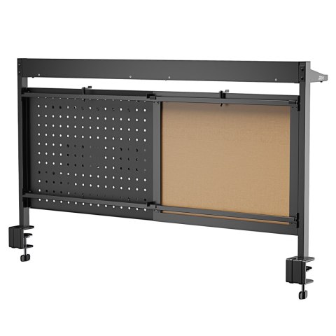 Przegroda biurkowa / organizer Ergo Office, max. obciążenie 10kg, biała tablica, szerokość 1116mm, czarna, ER-301 B Przegroda biurkowa / organizer Ergo Office, max. obciążenie 10kg, biała tablica, szerokość 1116mm, czarna, ER-301 B