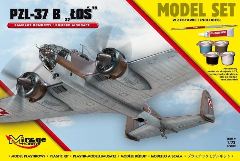 Pzl-37b ŁoŚ model set Pzl-37b ŁoŚ model set
