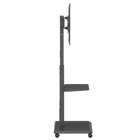 Stand / wózek dla TV Ergo-Office, max. obciążenie 50kg / 5kg półka, max. VESA 600x400, wbud. listwa zasil., czarny, ER-304 B Stand / wózek dla TV Ergo-Office, max. obciążenie 50kg / 5kg półka, max. VESA 600x400, wbud. listwa zasil., czarny, ER-304 B
