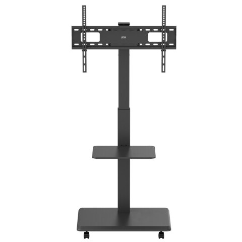 Stand / wózek dla TV Ergo-Office, max. obciążenie 50kg / 5kg półka, max. VESA 600x400, wbud. listwa zasil., czarny, ER-304 B Stand / wózek dla TV Ergo-Office, max. obciążenie 50kg / 5kg półka, max. VESA 600x400, wbud. listwa zasil., czarny, ER-304 B