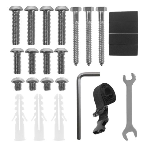 Uchwyt do komputerów CPU Maclean, zakres 122-212mm, max. obciążenie 10kg, biały, MC-116 W Uchwyt do komputerów CPU Maclean, zakres 122-212mm, max. obciążenie 10kg, biały, MC-116 W