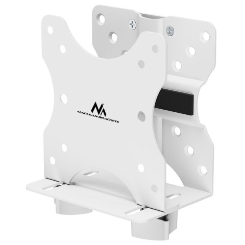 Uchwyt do mini komputerów Maclean, zakres 17-70mm, kompatybilny z VESA, max. obciążenie 5kg, biały, MC-115 W Uchwyt do mini komputerów Maclean, zakres 17-70mm, kompatybilny z VESA, max. obciążenie 5kg, biały, MC-115 W