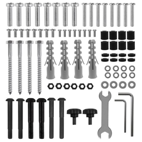 Uchwyt sufitowy dla dwóch TV Maclean, max. obciążenie 2x40kg, 34-60", max VESA 600x400, MC-111 B Uchwyt sufitowy dla dwóch TV Maclean, max. obciążenie 2x40kg, 34-60", max VESA 600x400, MC-111 B