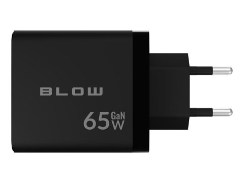 76-030# Ładowarka sieciowa gniazdo usb + usb-cx2 pd 65w gan czarna 76-030# Ładowarka sieciowa gniazdo usb + usb-cx2 pd 65w gan czarna