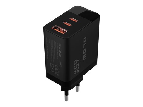 76-030# Ładowarka sieciowa gniazdo usb + usb-cx2 pd 65w gan czarna 76-030# Ładowarka sieciowa gniazdo usb + usb-cx2 pd 65w gan czarna