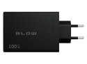 76-031# Ładowarka sieciowa gniazdo usb-cx4 pd 100w gan czarna
