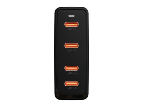 76-031# Ładowarka sieciowa gniazdo usb-cx4 pd 100w gan czarna 76-031# Ładowarka sieciowa gniazdo usb-cx4 pd 100w gan czarna