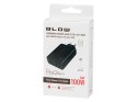 76-031# Ładowarka sieciowa gniazdo usb-cx4 pd 100w gan czarna