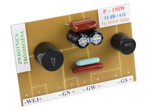 9234# Zwrotnica głośnikowa trójdrożna 150w/4ohm 9234# Zwrotnica głośnikowa trójdrożna 150w/4ohm