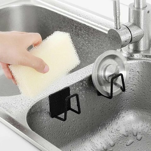AG702E Uchwyt na gąbke kuchenną czarny AG702E Uchwyt na gąbke kuchenną czarny