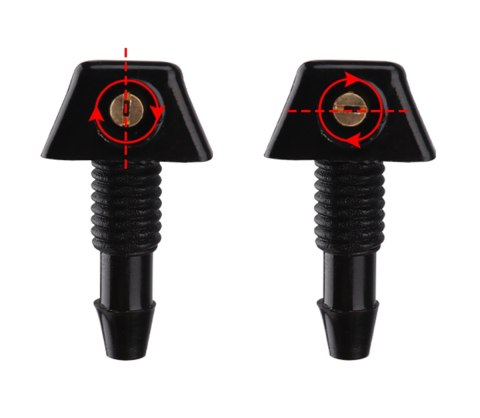 AG757 Dysze spryskiwaczy szyby 2szt AG757 Dysze spryskiwaczy szyby 2szt