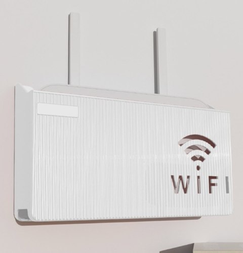 AG986 Uchwyt półka na router wifi biały AG986 Uchwyt półka na router wifi biały