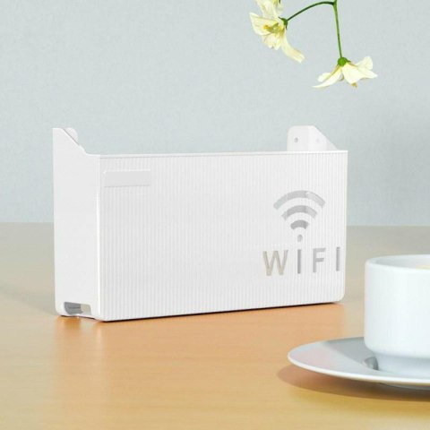 AG986 Uchwyt półka na router wifi biały AG986 Uchwyt półka na router wifi biały