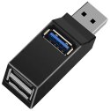 AK337 Hub usb 3.0 czarny