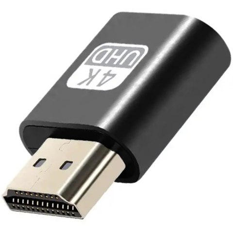 AK53E Adapter hdmi emulator monitora black AK53E Adapter hdmi emulator monitora black