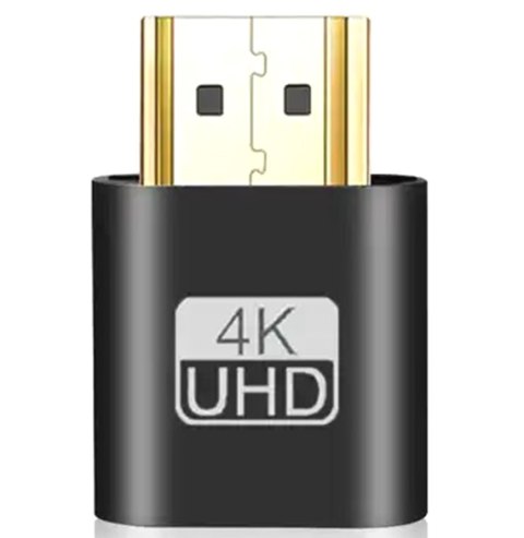 AK53E Adapter hdmi emulator monitora black AK53E Adapter hdmi emulator monitora black