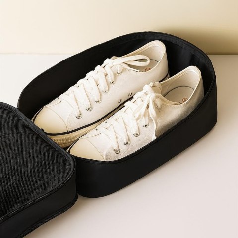 DA436 Przenośna podróżna torba na buty czarna DA436 Przenośna podróżna torba na buty czarna