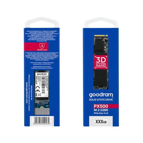 Dysk SSD Goodram 240 GB PX500 PCIe 3x4 M.2 2280 Dysk SSD Goodram 240 GB PX500 PCIe 3x4 M.2 2280