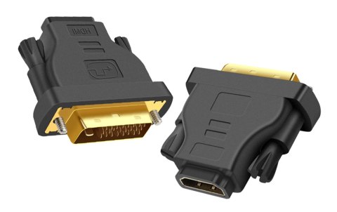 HD6 Adapter gniazdo hdmi-wtyk dvi gold HD6 Adapter gniazdo hdmi-wtyk dvi gold