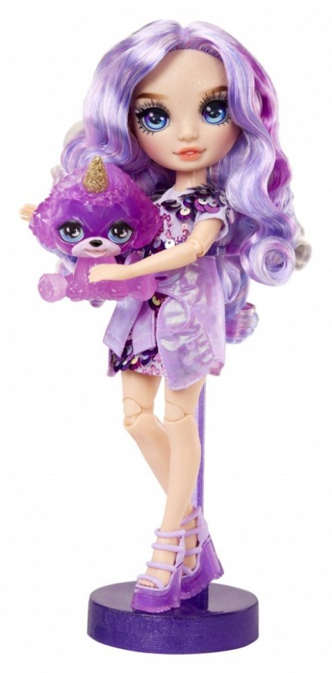 Lalka classic rainbow fashion violet purple Lalka classic rainbow fashion violet purple