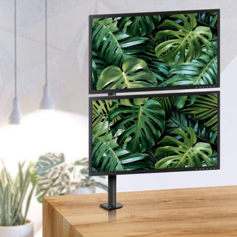 Uchwyt do monitora Maclean, max VESA 100x100, 13-27", 9kg, MC-966 Uchwyt do monitora Maclean, max VESA 100x100, 13-27", 9kg, MC-966