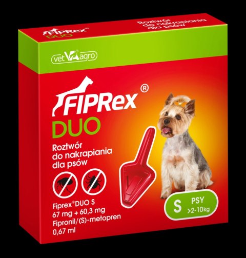 Vet-Agro Fiprex Duo S 0,67ml Vet-Agro Fiprex Duo S 0,67ml