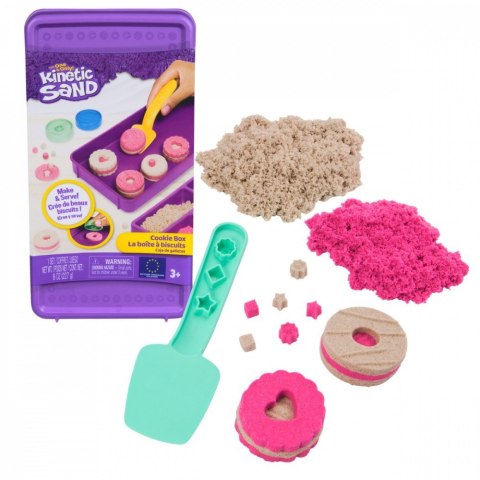 Piasek kinetyczny kinetic sand zestaw ciasteczka