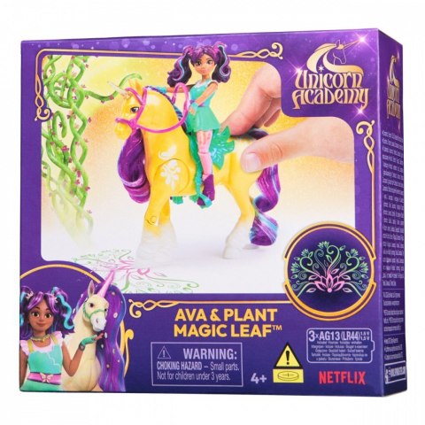 Zestaw figurek akademia jednorożców ava i magiczna listka Zestaw figurek akademia jednorożców ava i magiczna listka