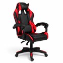 Fotel gamingowy obrotowy z podnóżkiem STRIKER ONE - KO31CZE