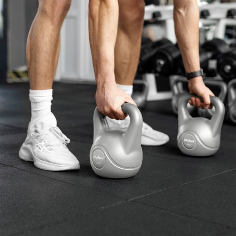 Kettlebell bitumiczny 14 kg szary REBEL ACTIVE Kettlebell bitumiczny 14 kg szary REBEL ACTIVE