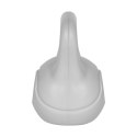 Kettlebell bitumiczny 4 kg szary REBEL ACTIVE