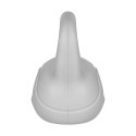 Kettlebell bitumiczny 8 kg szary REBEL ACTIVE