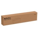 Pufa materiałowa szara 76x38x38cm Ruhhy 26131